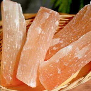 Peach Selenite